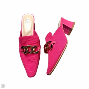 Durable Construction Shoes Heels Block By Cosy Island In Pink, Size: 6