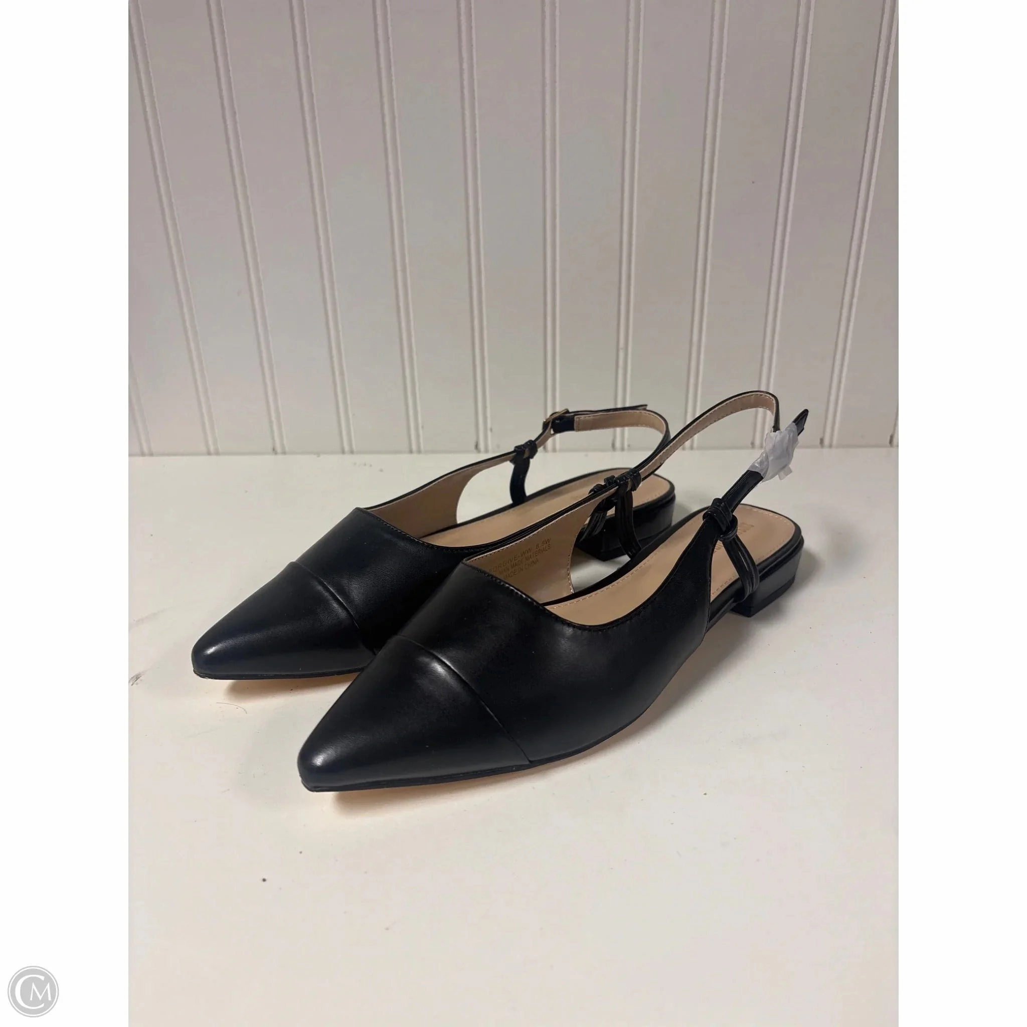 Shoes Heels Block By Cushionaire In Black, Size: 8.5 Elastic Band