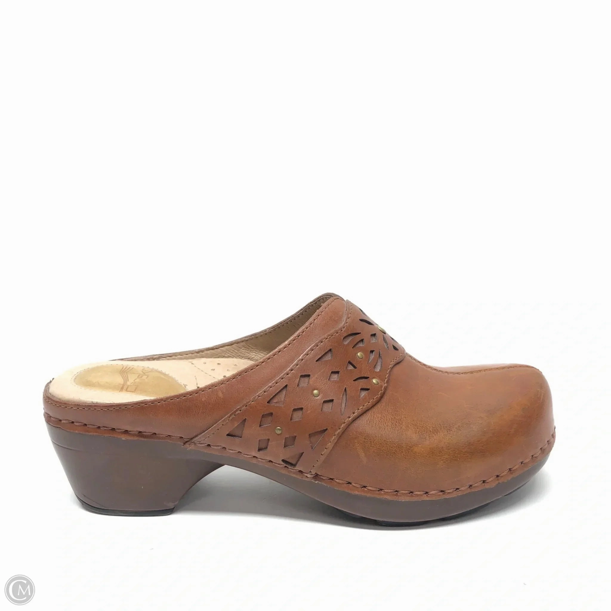 Shoes Heels Block By Dansko In Brown, Size: 7.5 Wedding Party Shoes
