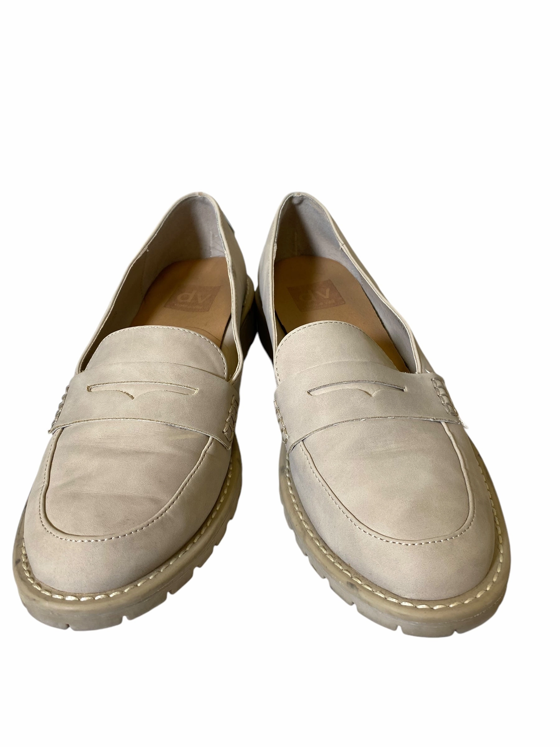 Holiday Heels Shoes Heels Block By Dolce Vita In Beige, Size: 8