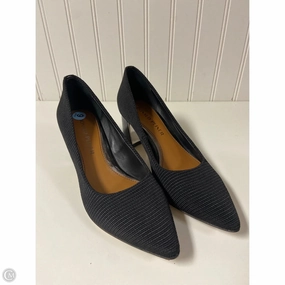 Classic Pumps Shoes Heels Block By Donald Pliner In Black, Size: 6