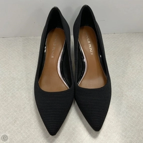 Glittery Pumps Shoes Heels Block By Donald Pliner In Black, Size: 9