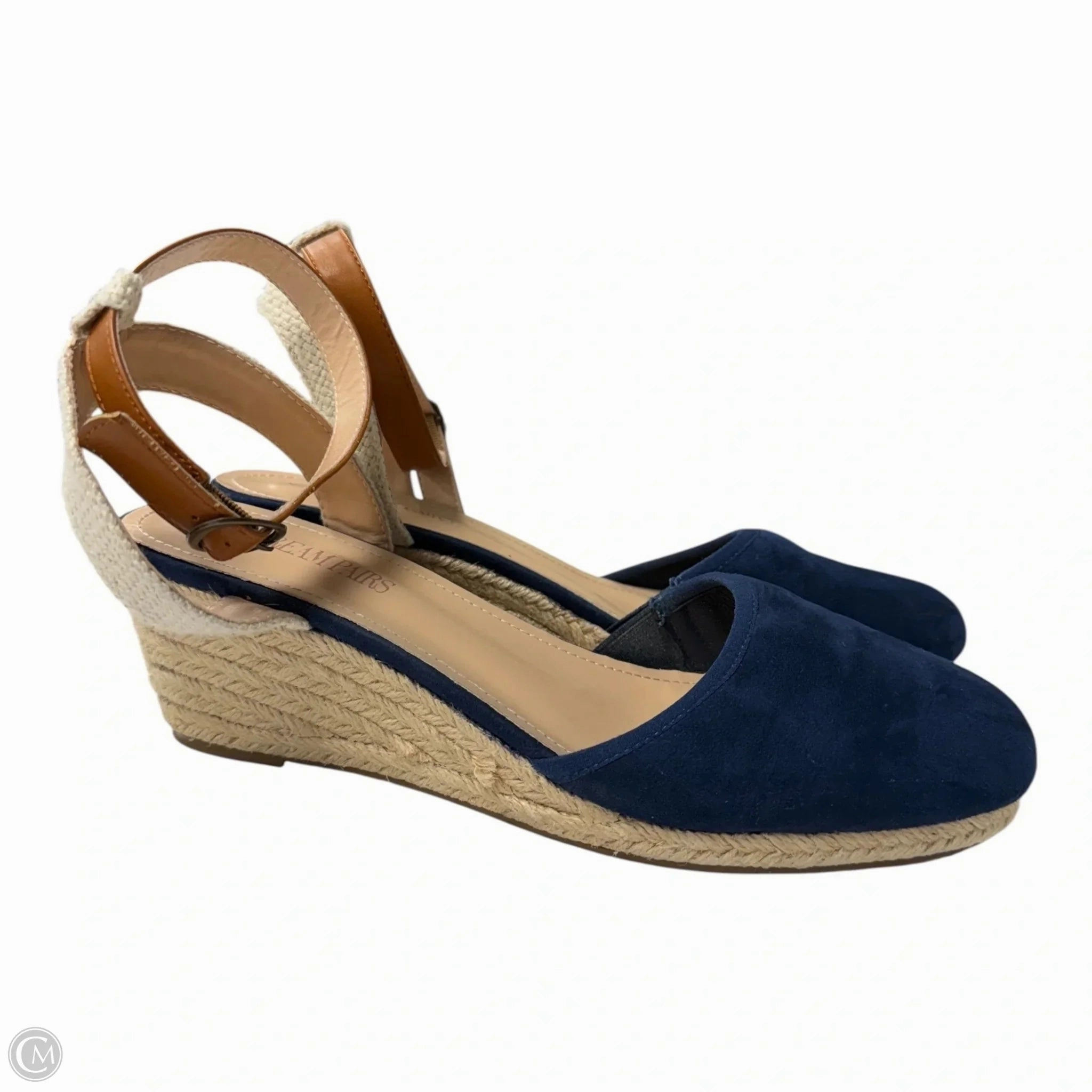 Shoes Heels Block By Dream Paris  In Blue, Size: 10 Ergonomic Design Lightweight Sole