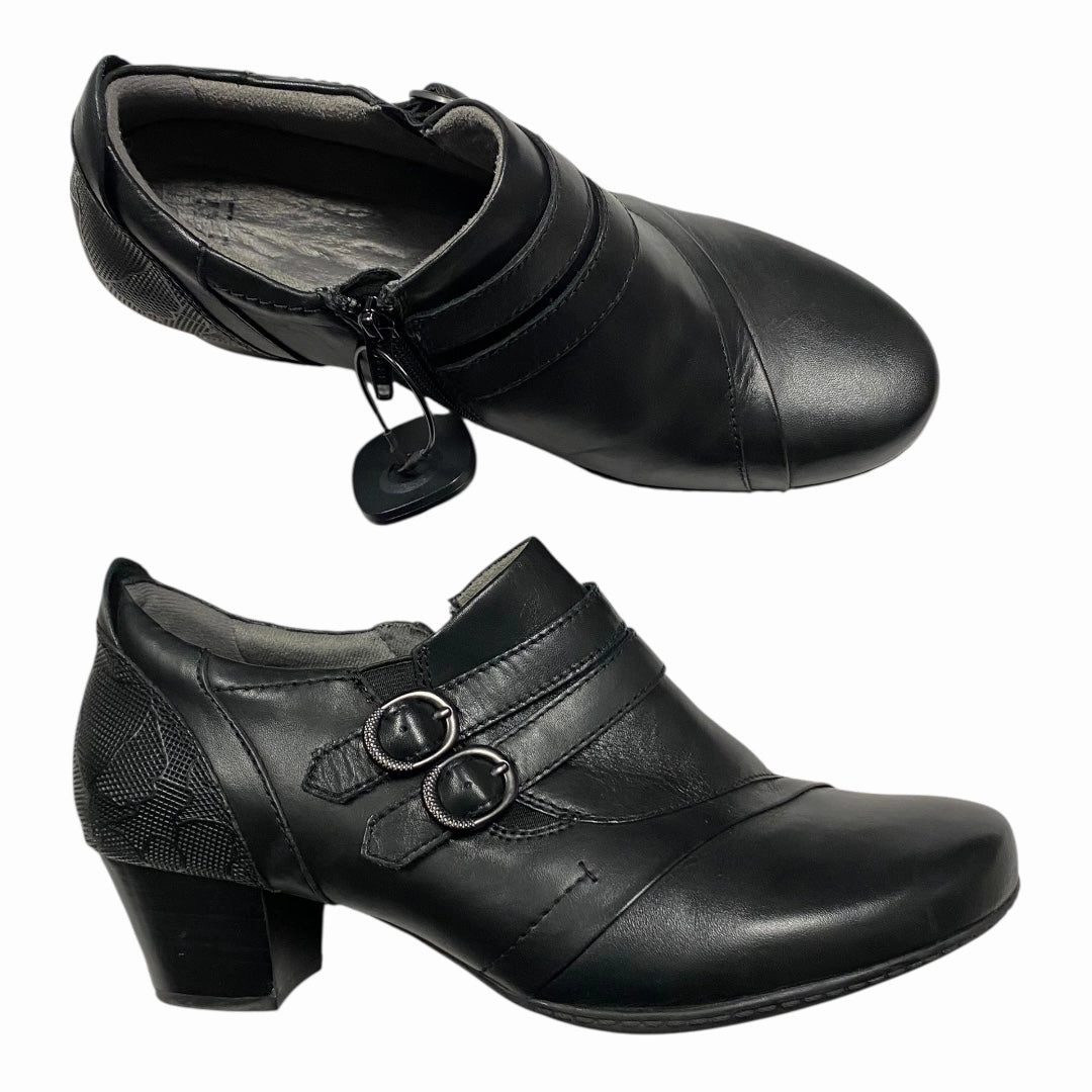 Shoes Heels Block By Earth In Black, Size:10 Smart Sandals Supportive Fit