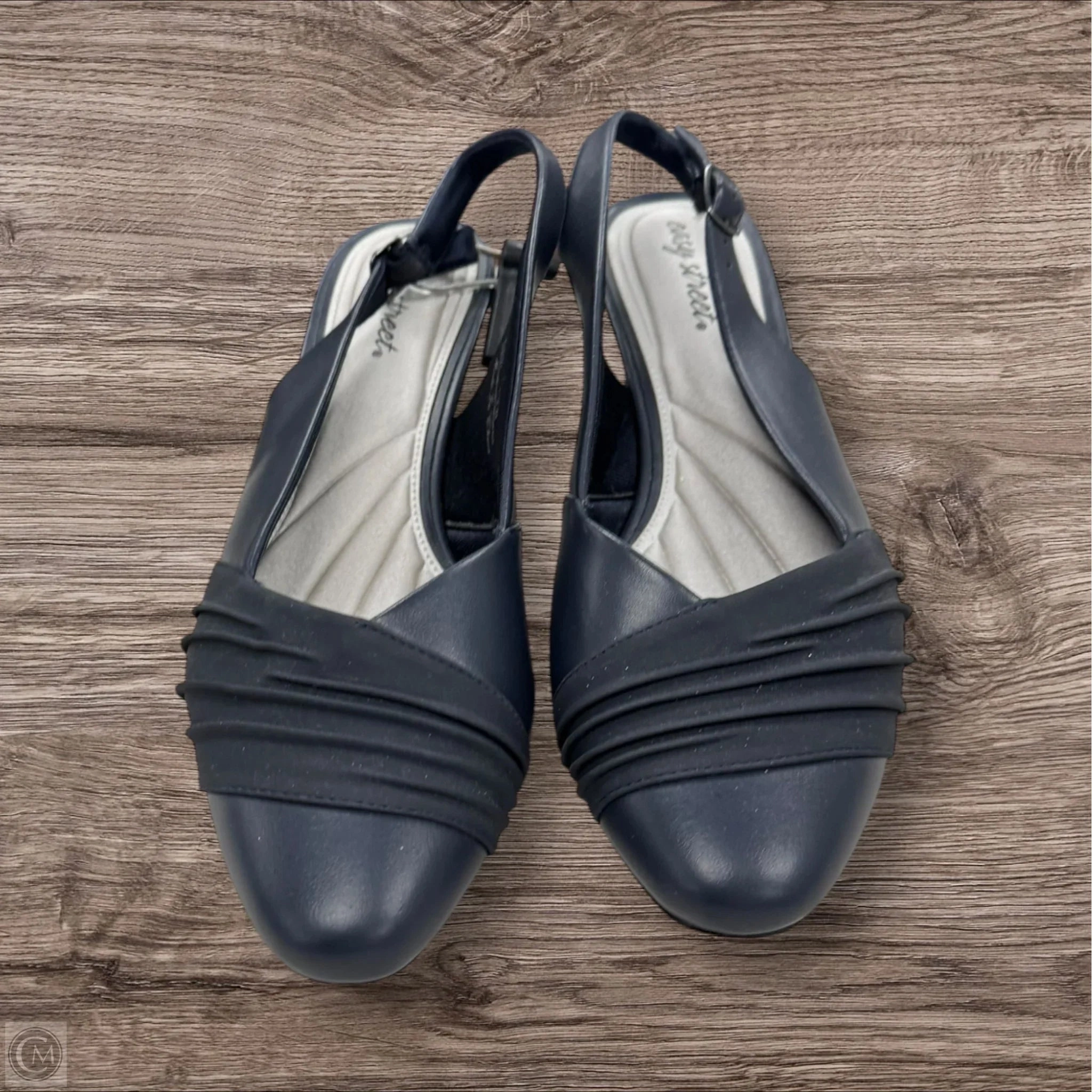 Shoes Heels Block By Easy Street In Black, Size: 12 Quality Chic Shoes