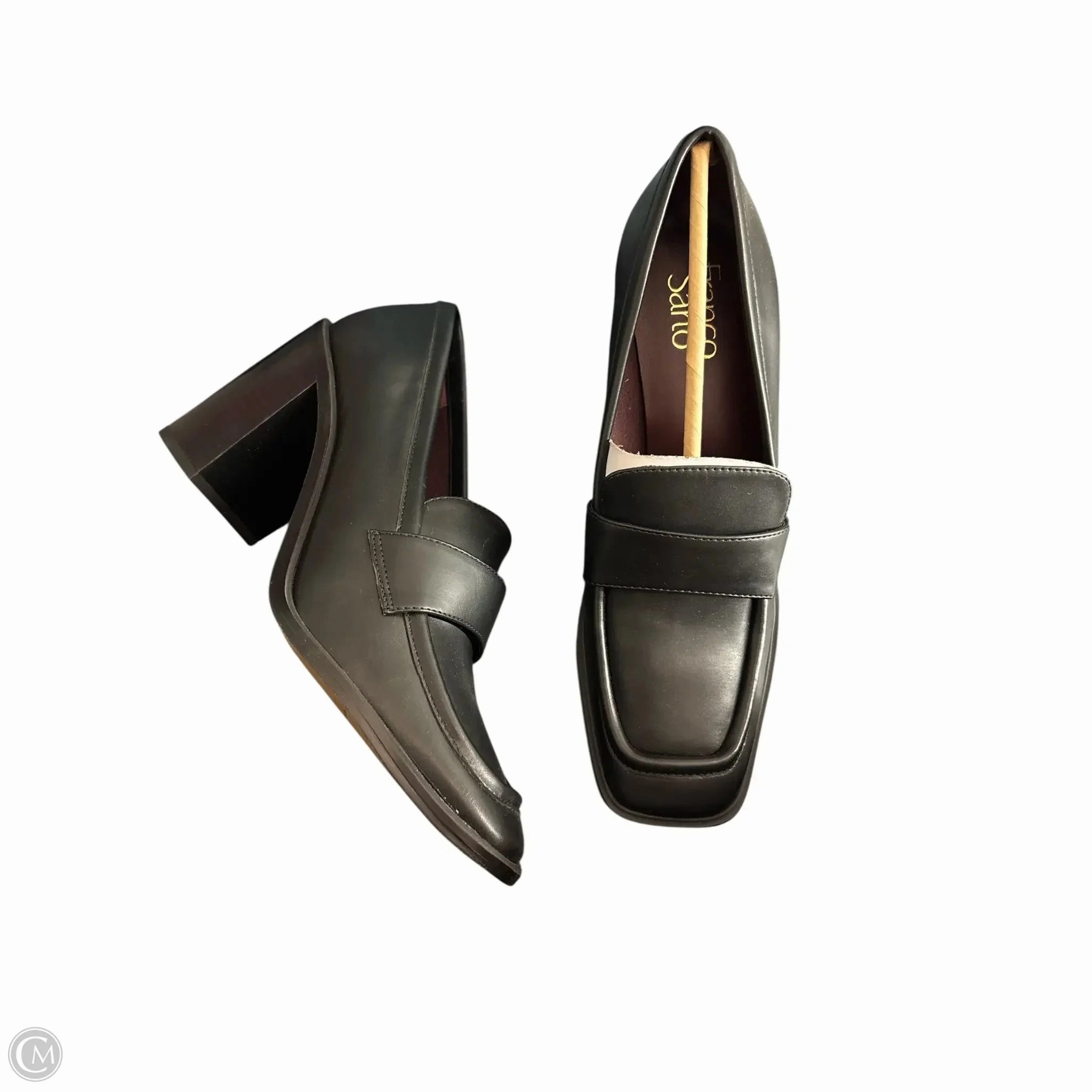 Shoes Heels Block By Franco Sarto In Black, Size: 9 Flexible Soles