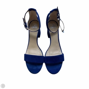 Shoes Heels Block By Gianni Bini In Blue, Size: 9.5 Abrasion resistant