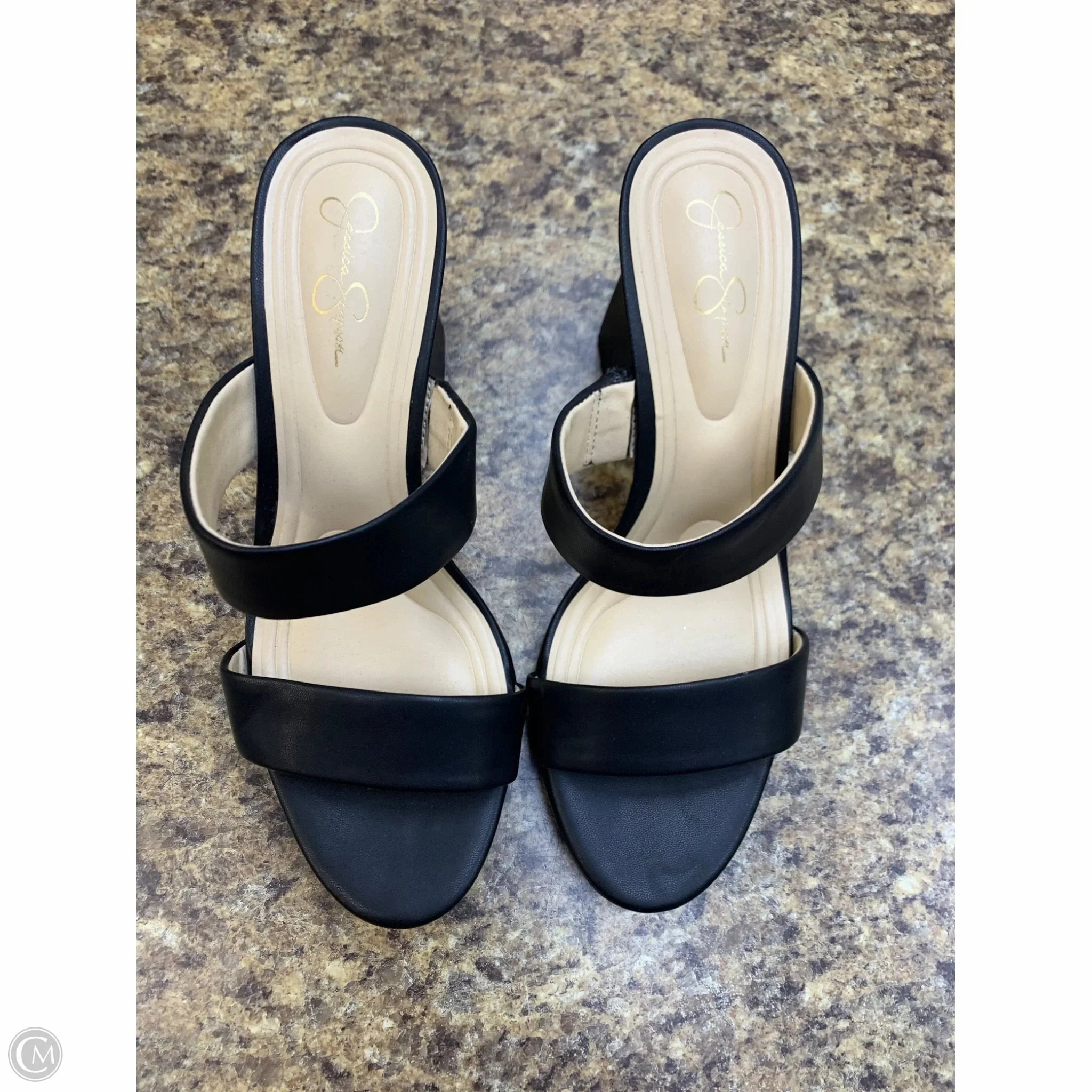 Shoes Heels Block By Jessica Simpson In Black, Size: 8.5 Comfy Pumps