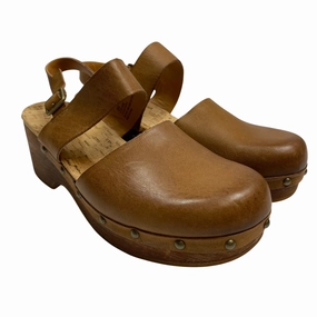 Shoes Heels Block By Kork Ease In Brown, Size:8 Special Occasion Shoes