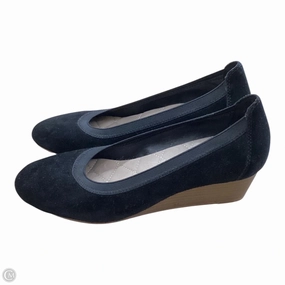 Sleek Sandals Shoes Heels Block By Lands End In Black, Size: 8