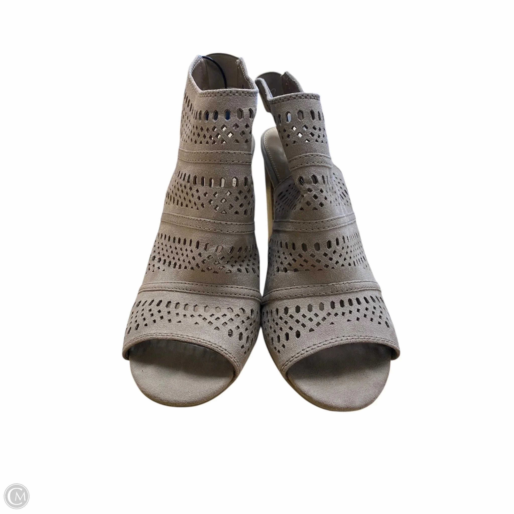 Stable Fit Shoes Heels Block By Lc Lauren Conrad In Brown, Size: 7.5