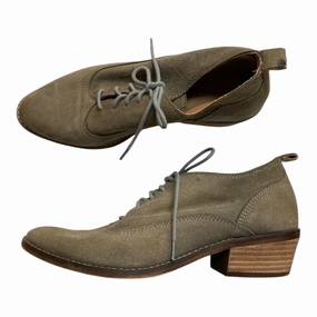 Shoes Heels Block By Lucky Brand In Green, Size: 8.5 Classic Style Chunky Wedge Heels