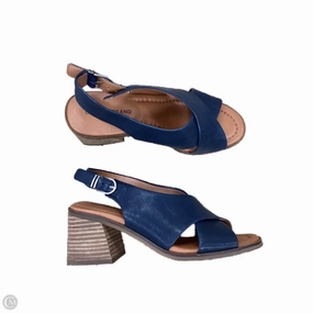 Shoes Heels Block By Lucky Brand In Navy, Size: 7 Comfortable Stiletto Sandals Luxe Heels