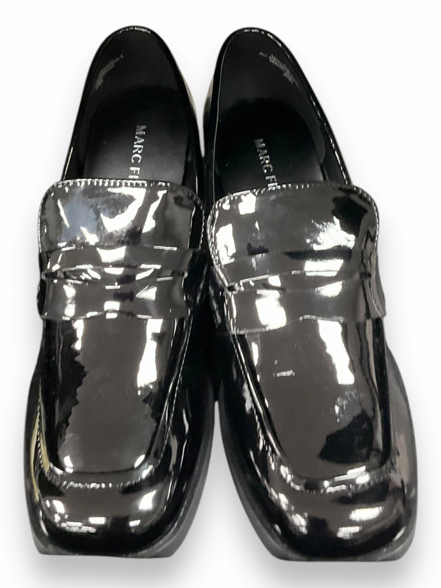 Boho Chic Heels Shoes Heels Block By Marc Fisher In Black, Size: 6