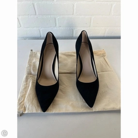 Bold Stilettos Shoes Heels Block By Marc Fisher In Black, Size: 9