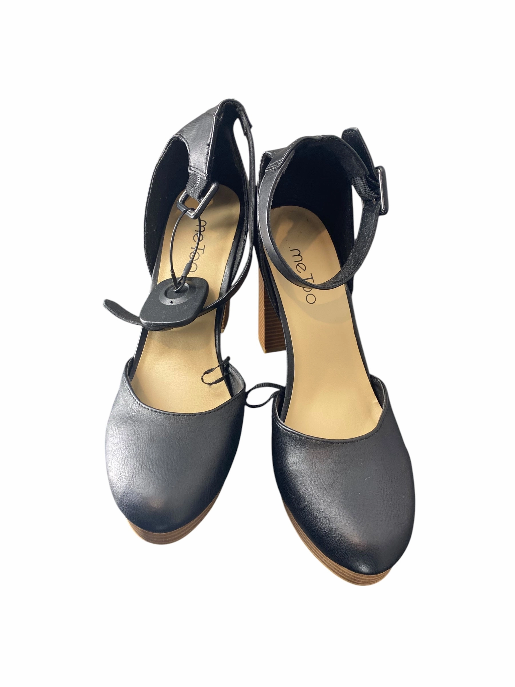 Shoes Heels Block By Me Too In Black, Size: 9.5 Luxe Wedding Footwear
