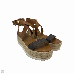 Shoes Heels Block By Michael Kors In Brown, Size: 7.5 Comfortable Linings