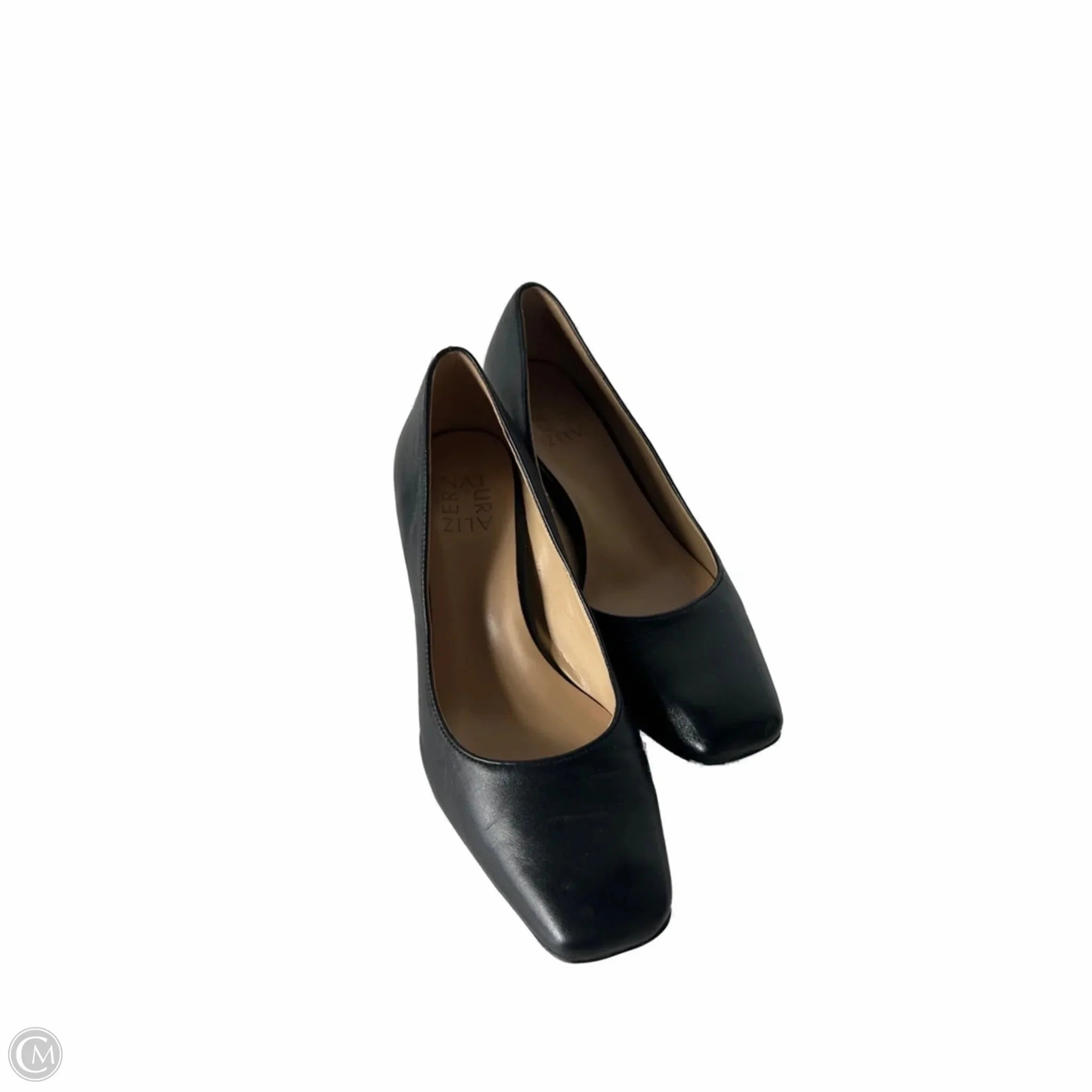 Classic Heels Fashion Booties Shoes Heels Block By Naturalizer In Black, Size: 7