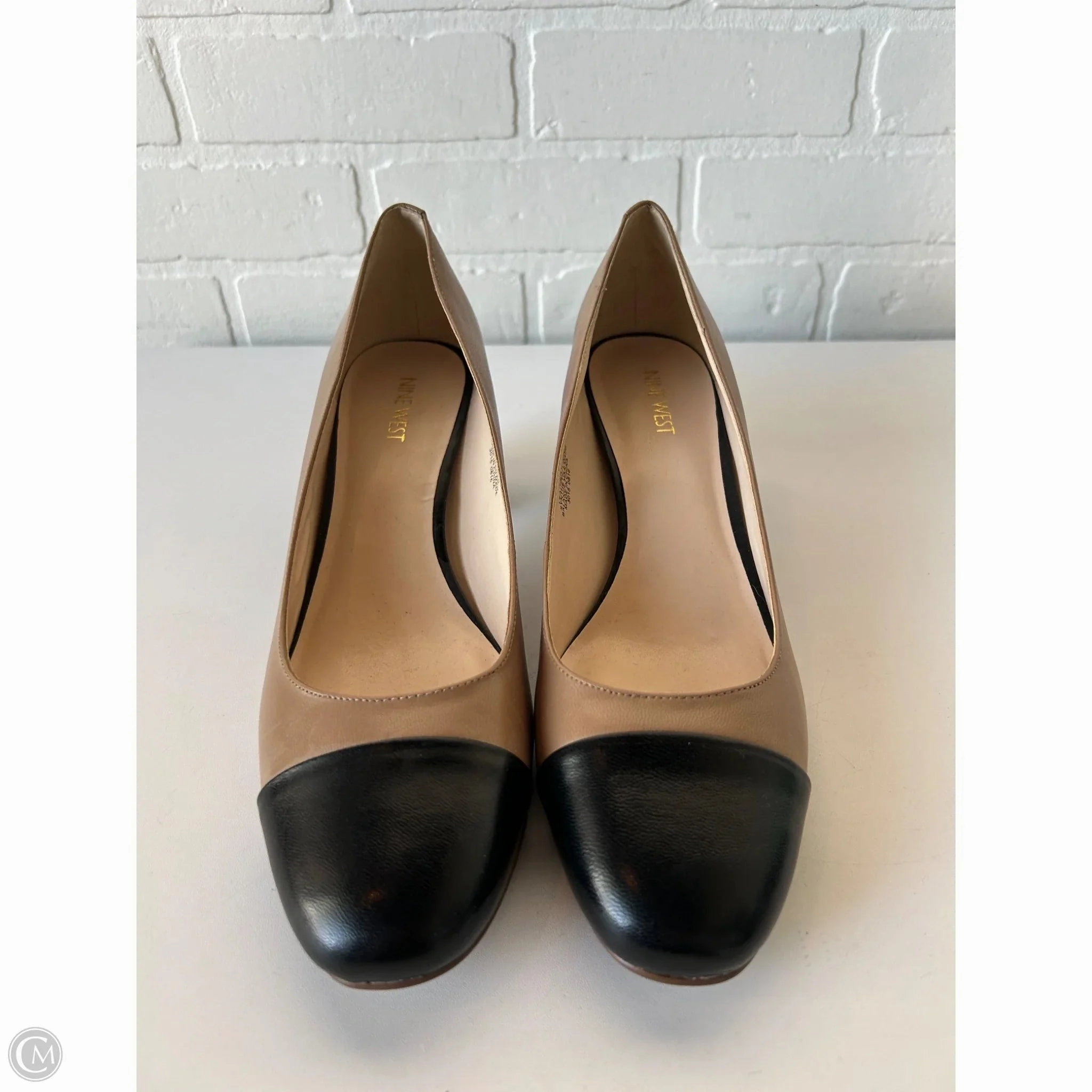 Shoes Heels Block By Nine West In Black & Tan, Size: 11 Ballet-Inspired Heels