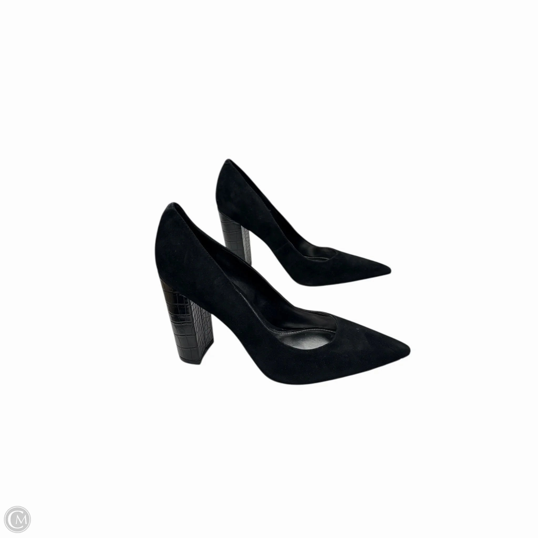 Shoes Heels Block By Nine West In Black, Size: 11 Pivot Point