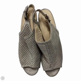 Shoes Heels Block By Paul Green In Grey, Size: 7 Impact Resistance
