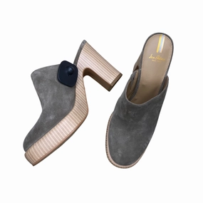 Anti Odor Comfortable Heel Shoes Heels Block By Sam Edelman In Grey, Size:9.5