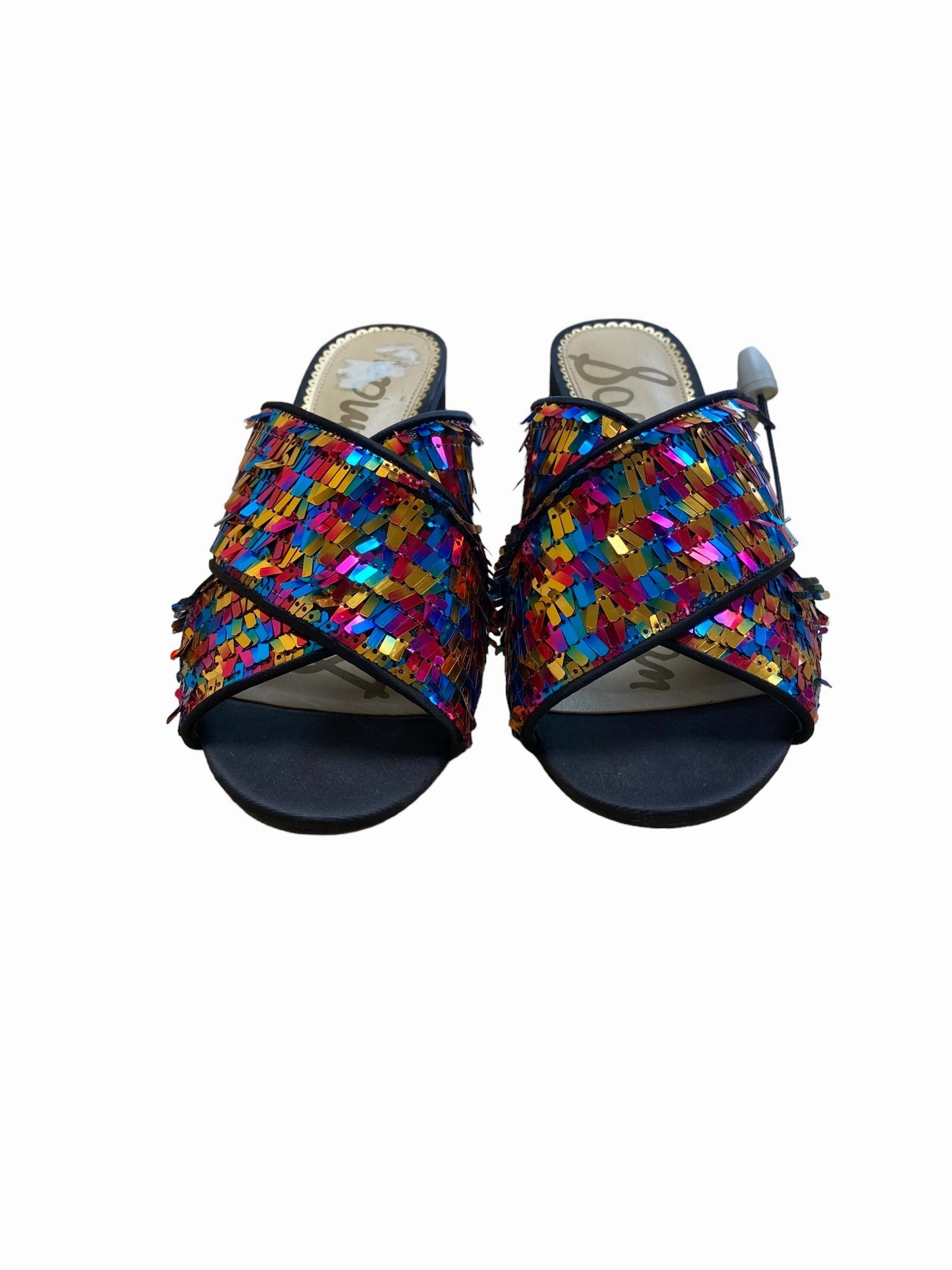 Shoes Heels Block By Sam Edelman In Multi-colored, Size: 6.5 Comfortable High Heels Black Tie Event Heels