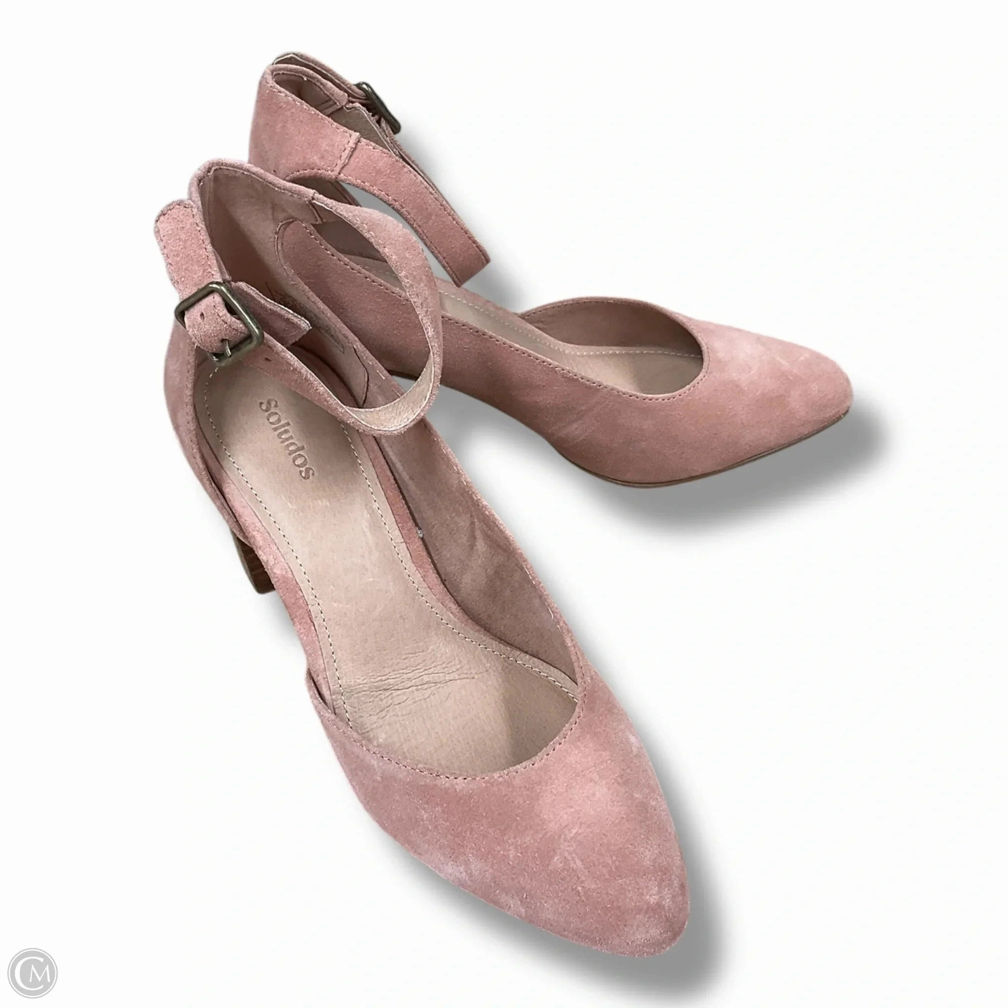 Shoes Heels Block By Soludos In Mauve, Size: 7 Evening Stilettos Padded collar