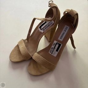Shoes Heels Block By Steve Madden In Tan, Size: 8.5 Low Top Style