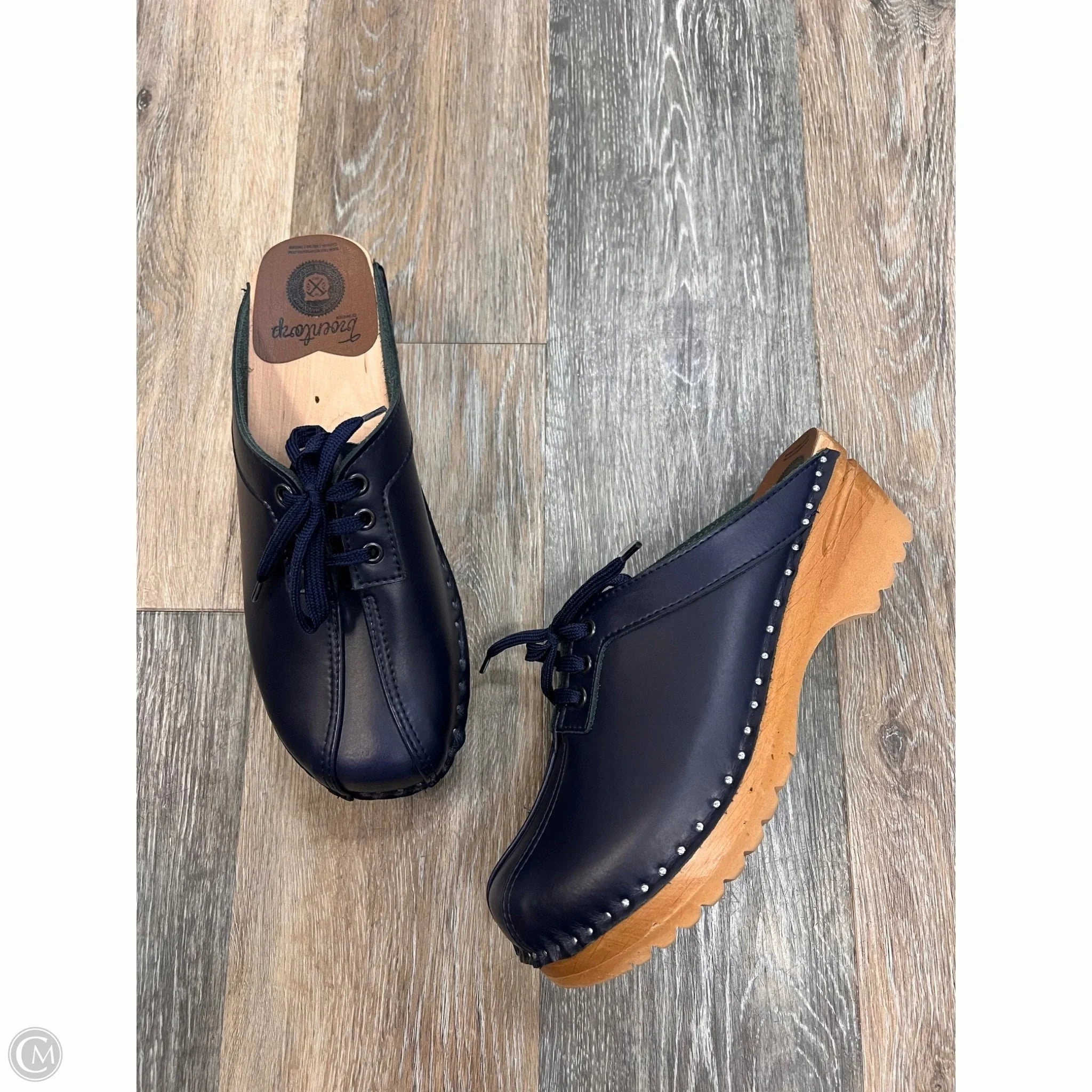 Shoes Heels Block By TROENTORP In Blue, Size: 11 Anti Slip Feature Fall Heels