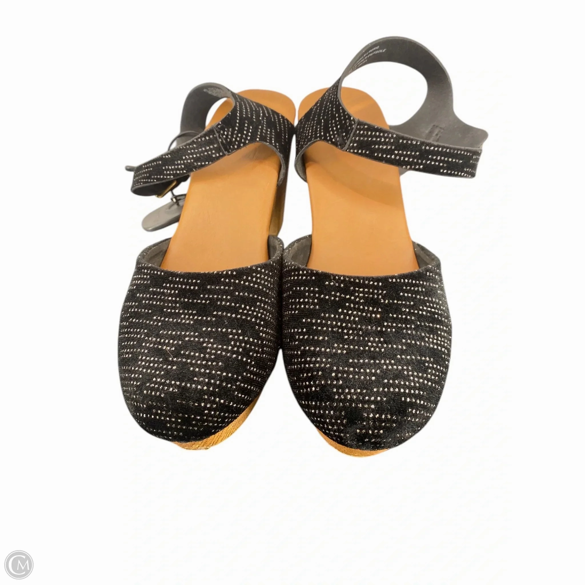 Shoes Heels Block By Universal Thread In Black, Size: 8.5 High Heel