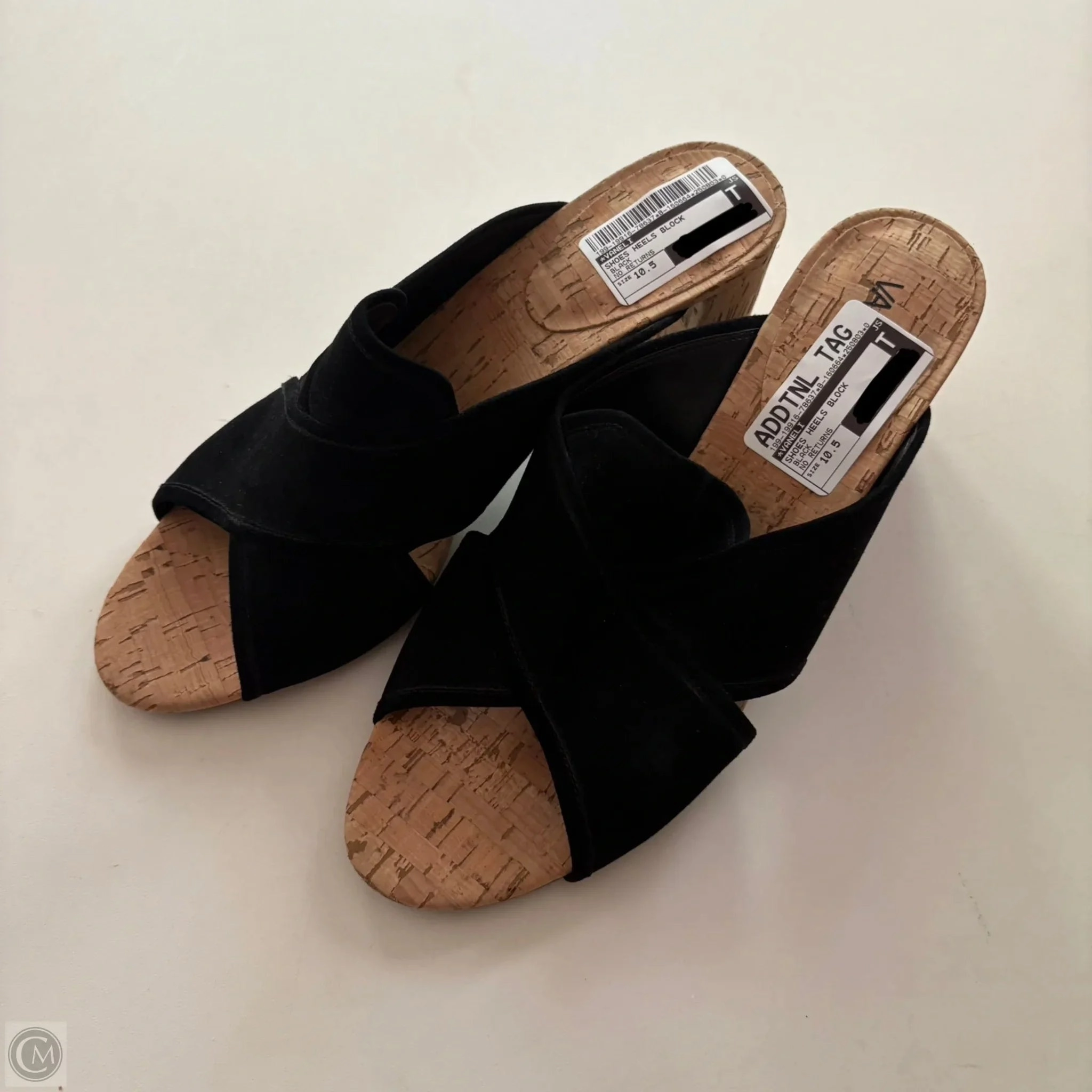 Shoes Heels Block By Vaneli In Black, Size: 10.5 Shock Resistant Stiletto Heel