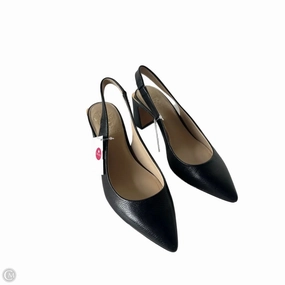 Shoes Heels Block By Vince Camuto In Black & Gold, Size: 7 Teddy Heel Boots Comfortable Arch Support