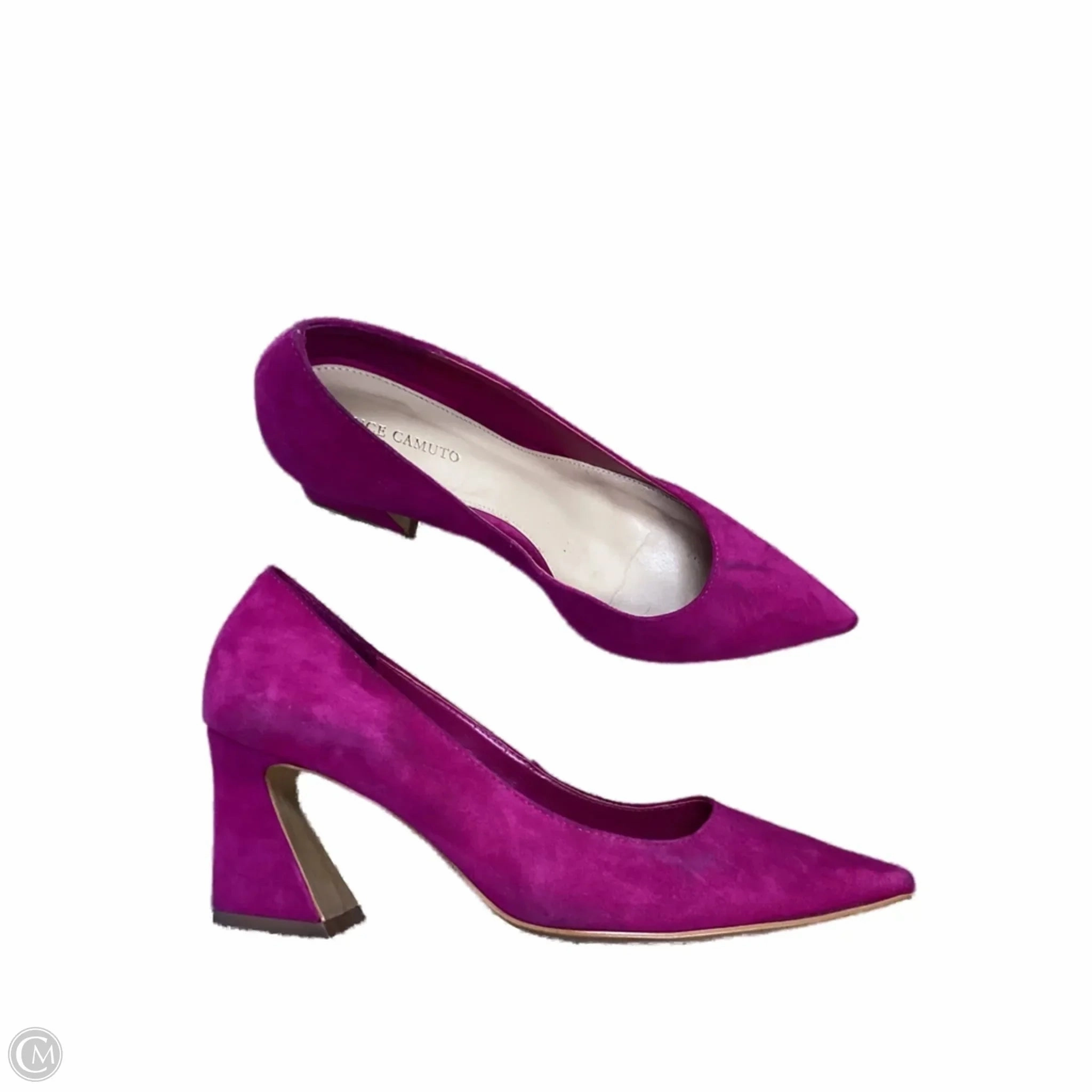 Shoes Heels Block By Vince Camuto In Pink, Size: 8 Open Toe Wedges