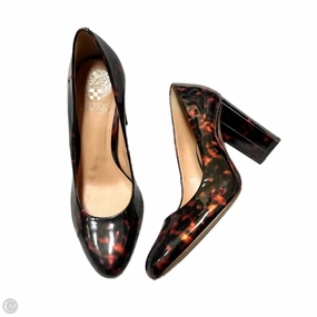 Shoes Heels Block By Vince Camuto In Tortoise Shell Print, Size: 7.5 Special Occasion Heels Stylish Look