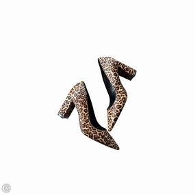 Shoes Heels Block By White House Black Market In Animal Print, Size: 8.5 Zipper Closure
