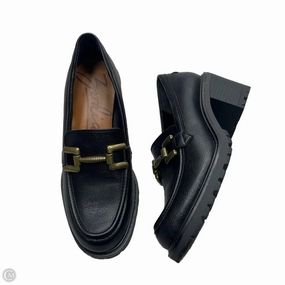 Heeled Boots Shoes Heels Block By Zodiac In Black & Gold, Size: 6