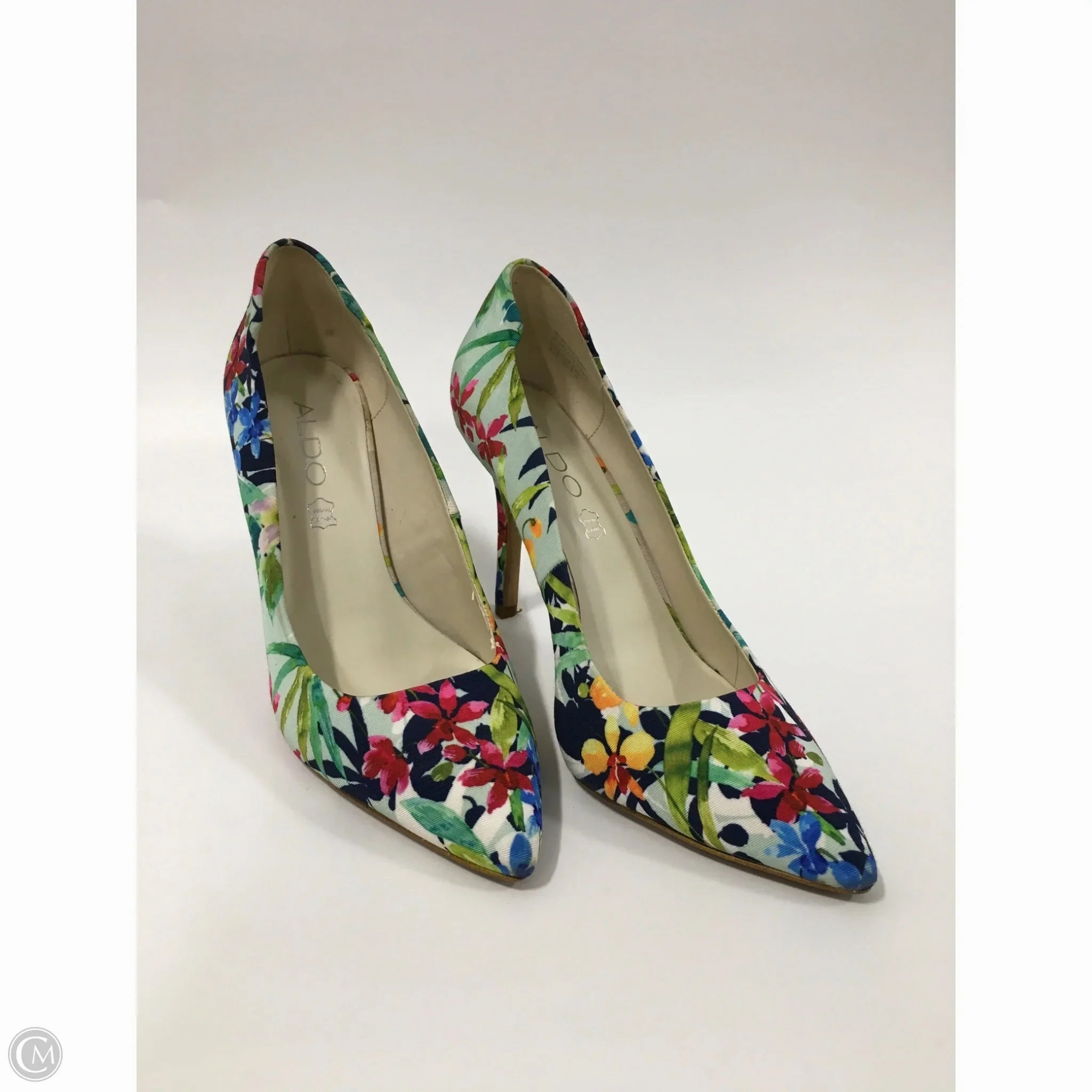 Shoes Heels Stiletto By Aldo In Floral Print, Size: 8.5 Beach Wedding Heels High Fashion Shoes
