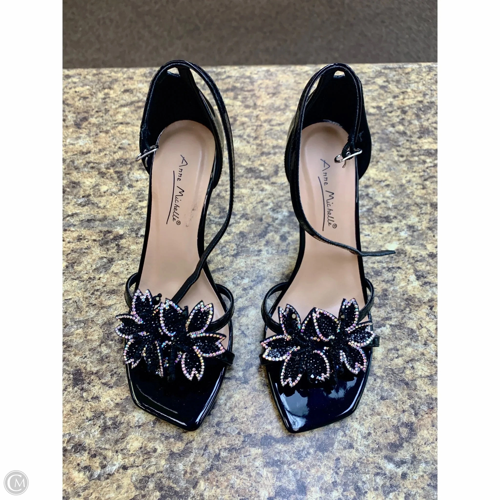 Comfortable to wear Memory foam insole Shoes Heels Stiletto By Anne Michelle In Black, Size: 6