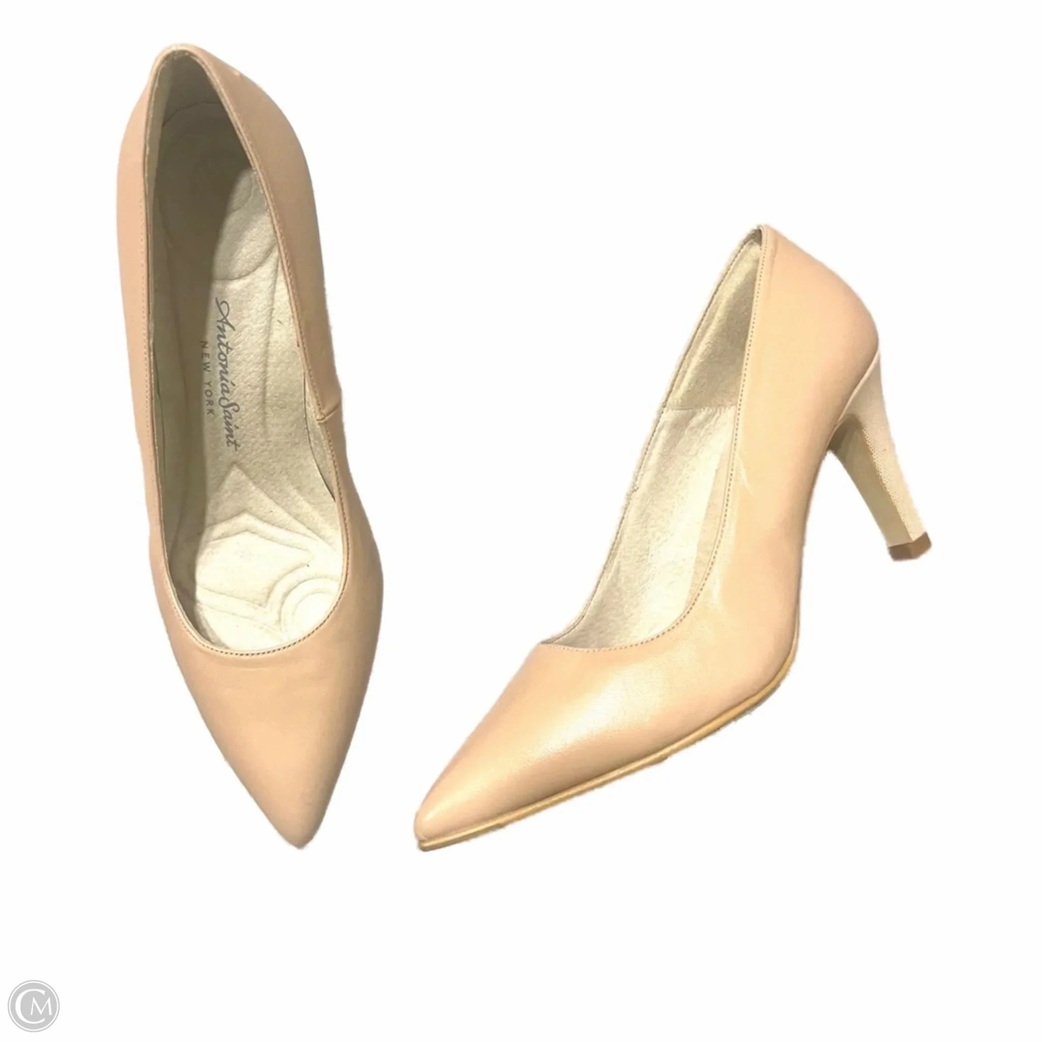 Shoes Heels Stiletto By Antonia Saint In Tan, Size: 5.5 Mesh Upper