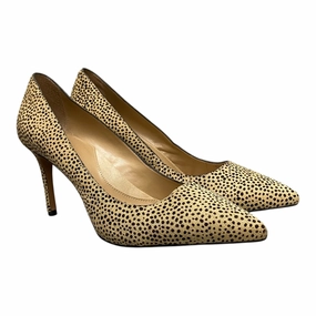 Shoes Heels Stiletto By Banana Republic In Animal Print, Size:10 Slip-On Pumps Slip On Design