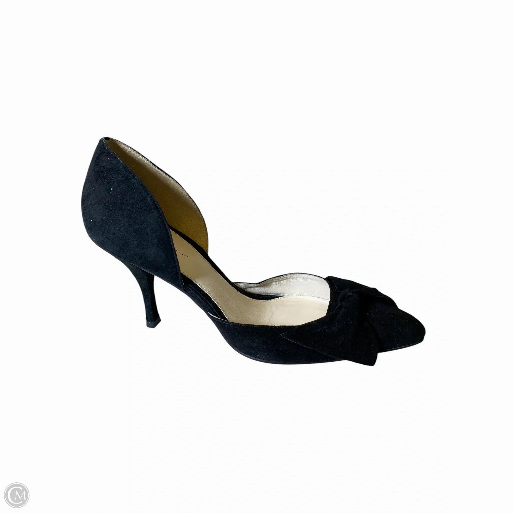 Luxury heels Retro Sandals Shoes Heels Stiletto By Banana Republic In Black, Size: 8.5