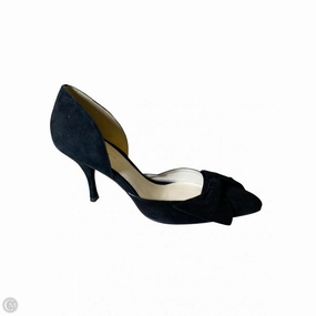 Luxury heels Retro Sandals Shoes Heels Stiletto By Banana Republic In Black, Size: 8.5