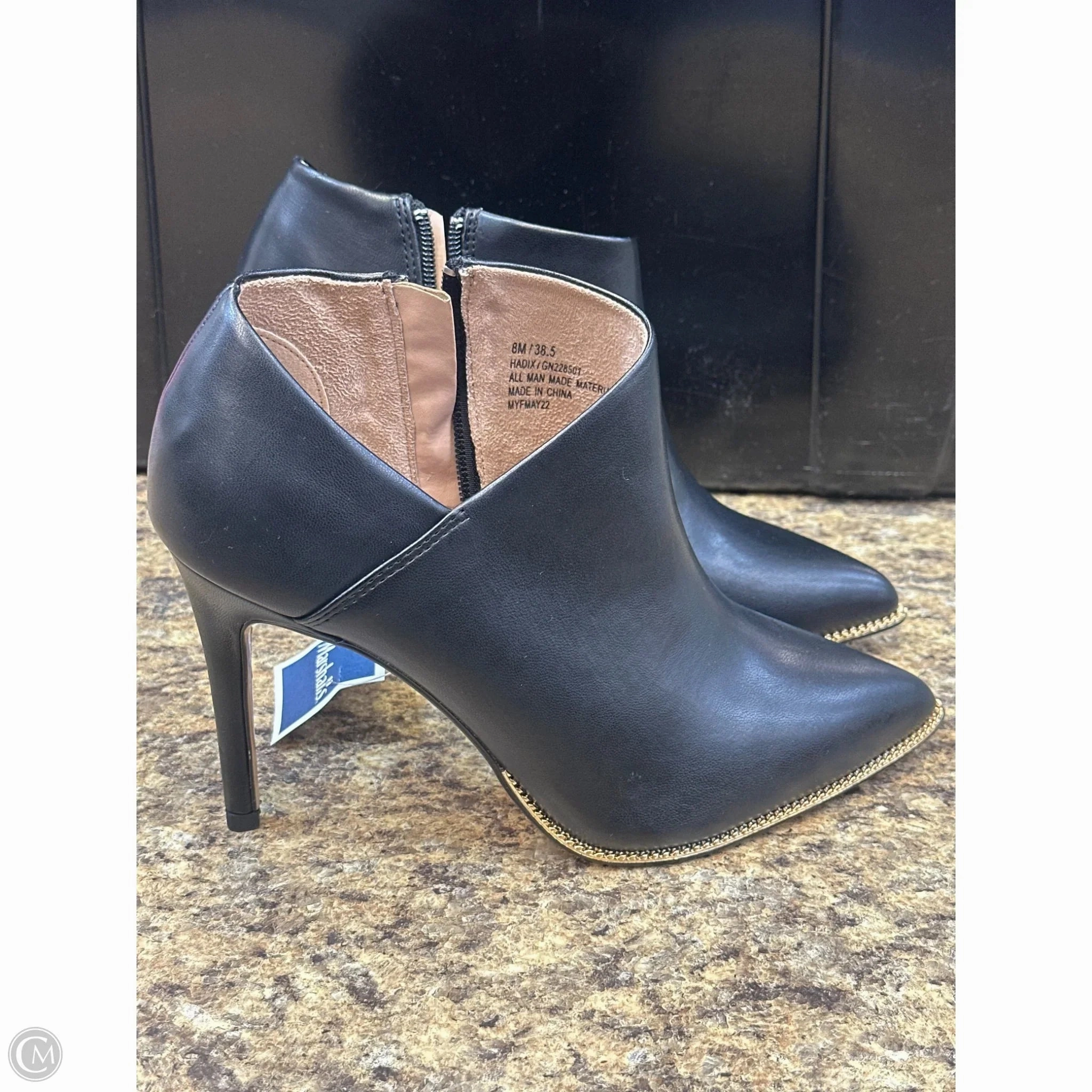 Vintage Stiletto Shoes Evening Stilettos Shoes Heels Stiletto By Bcbg In Black, Size: 8