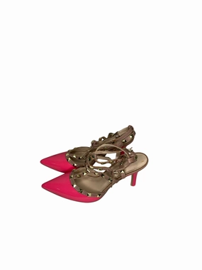 Closed Toe Cute Party Heels Shoes Heels Stiletto By Bcbg In Pink, Size: 9