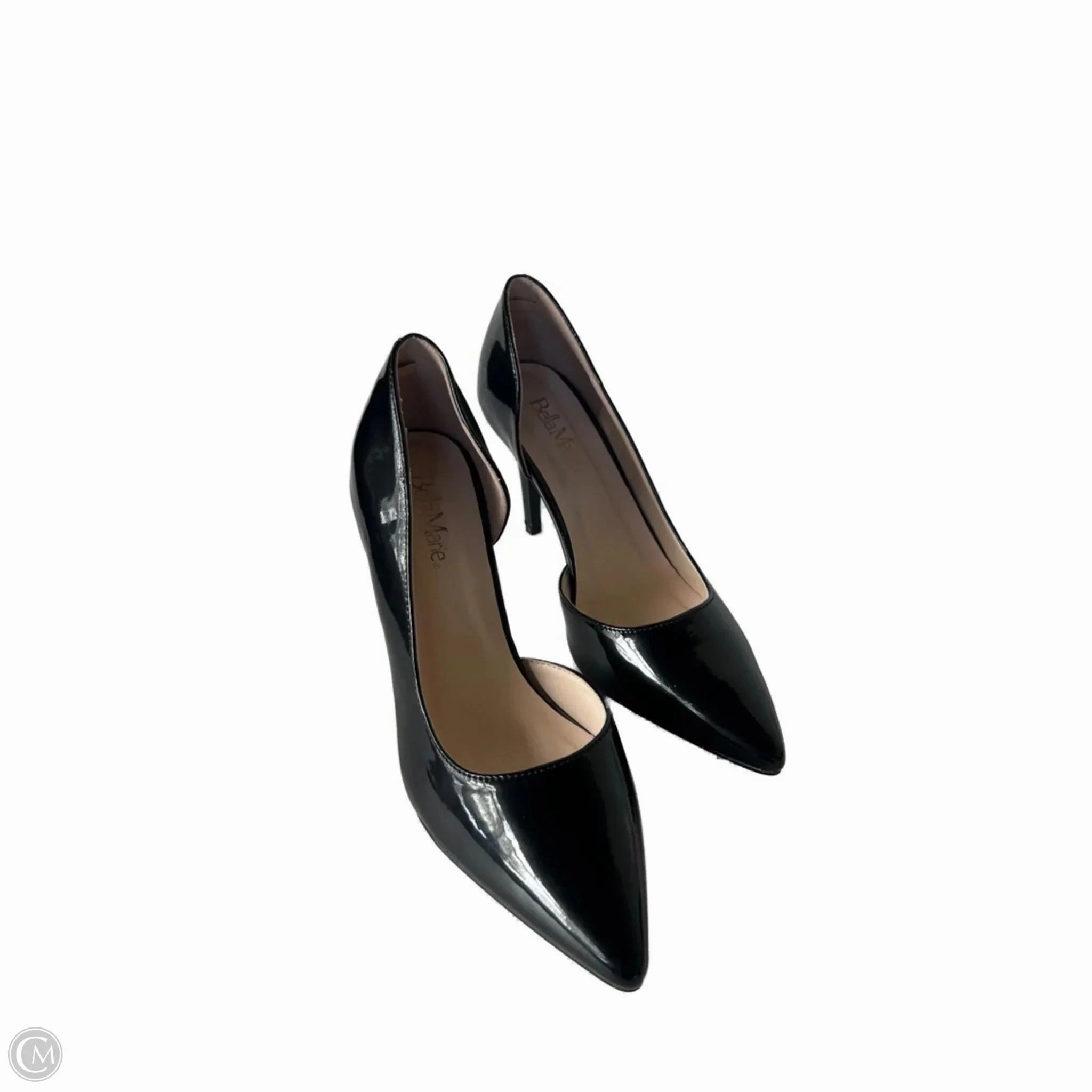 Strap closure Shoes Heels Stiletto By Bella Marie In Black, Size: 9
