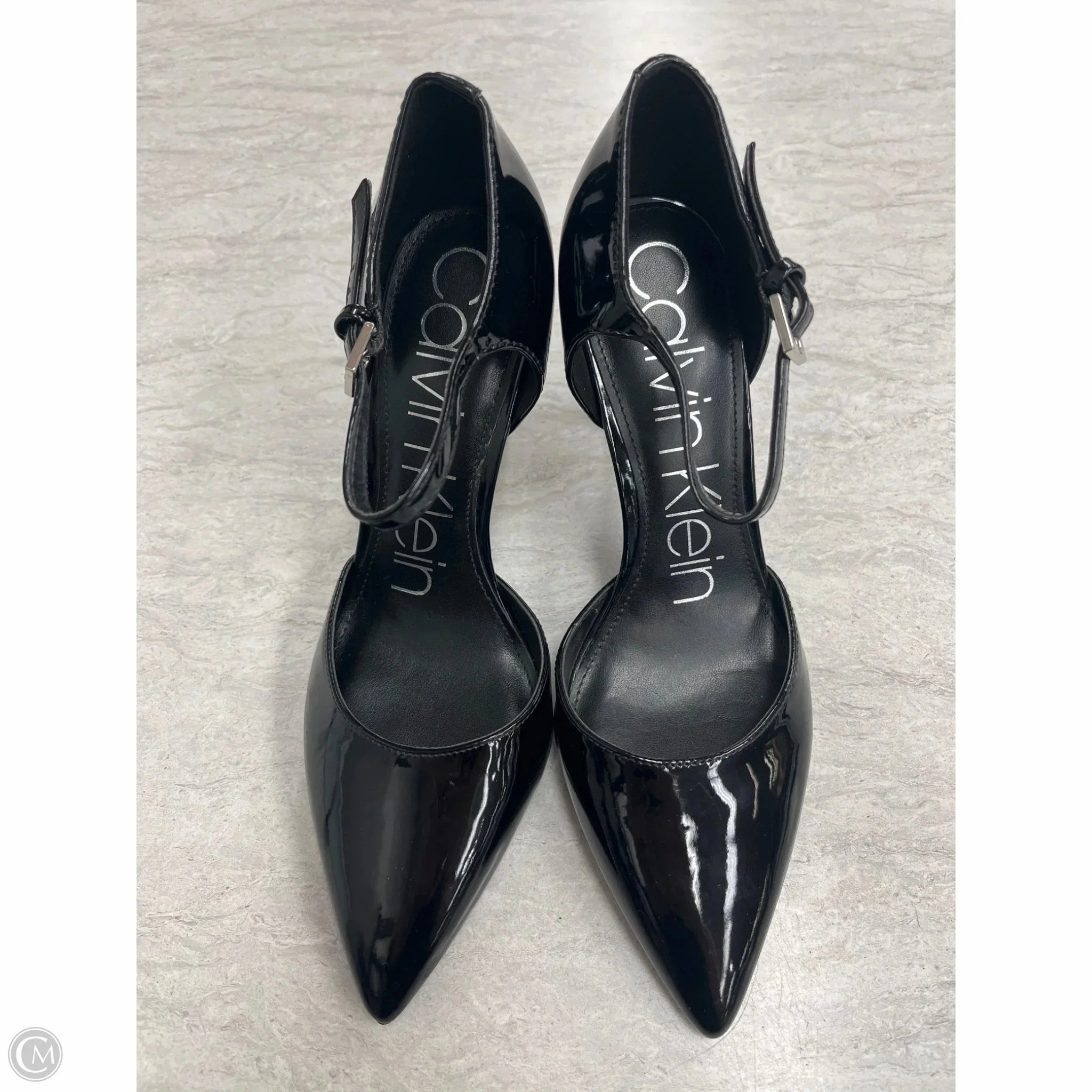waterproof Good flexibility Shoes Heels Stiletto By Calvin Klein In Black, Size: 7