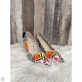 Shoes Heels Stiletto By Capelli In Multi-colored, Size: 8 Bejeweled Heels