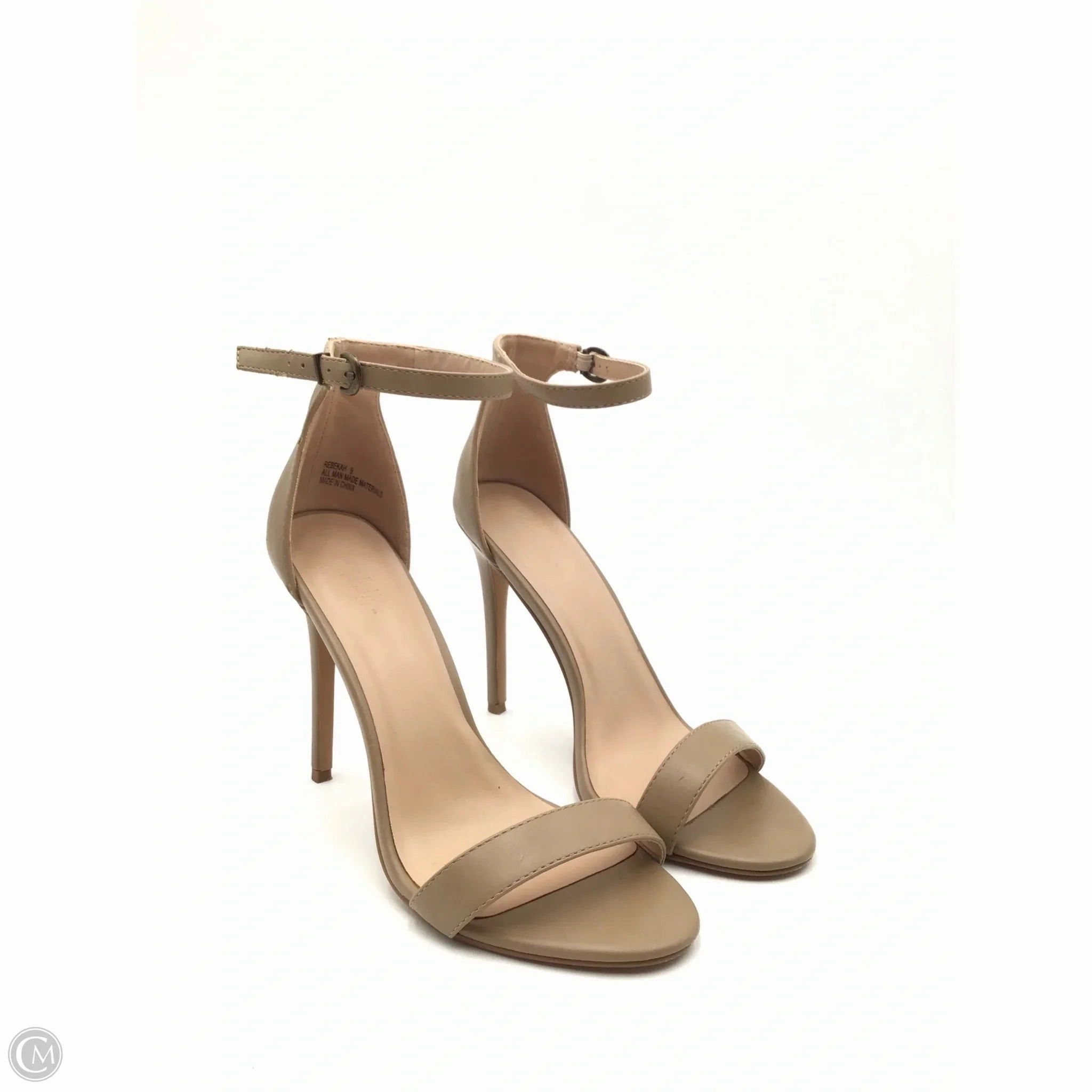 Shoes Heels Stiletto By Charlotte Russe In Tan, Size: 9 Dressy High Heels Elegant Footwear