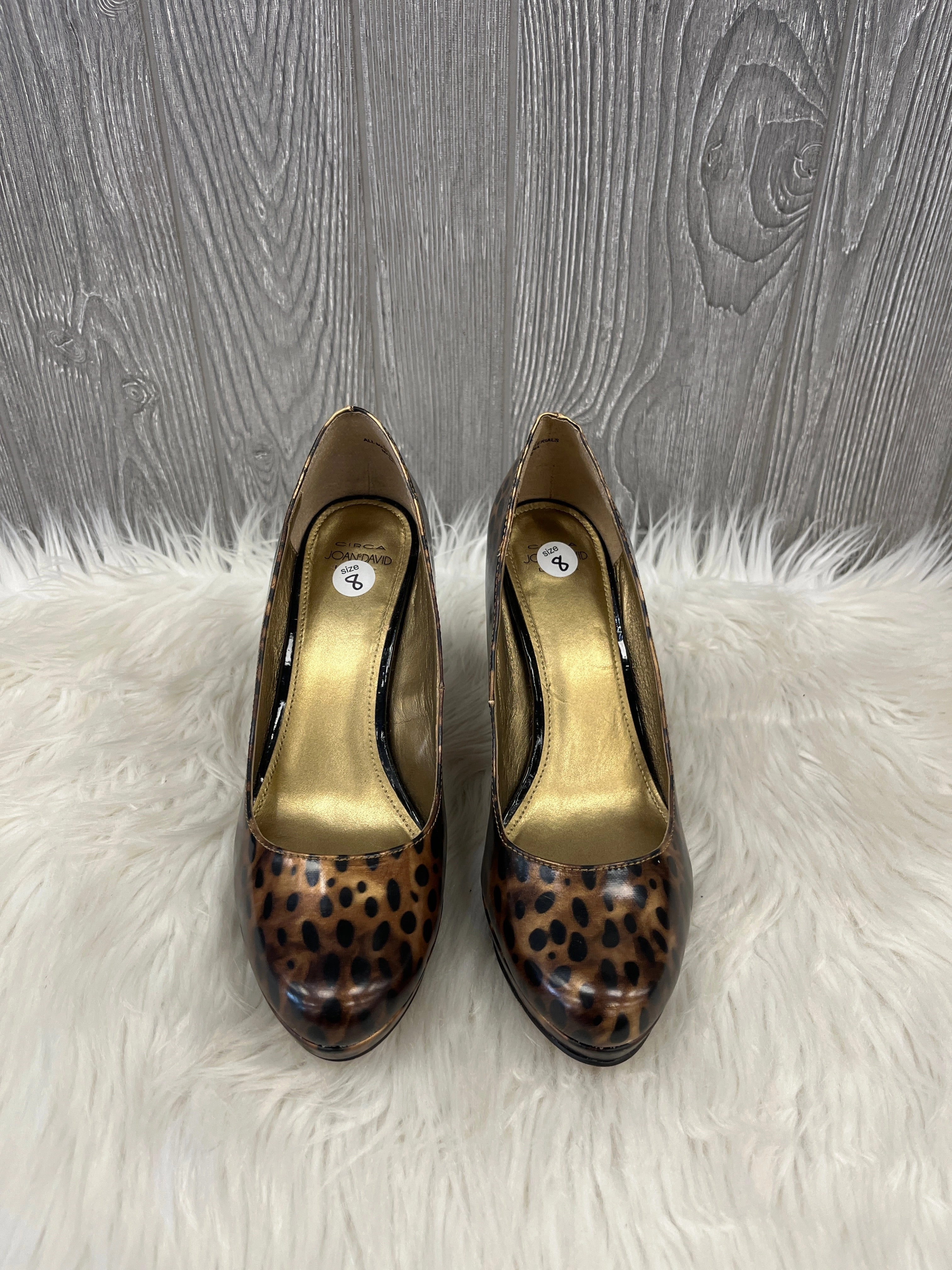 Shoes Heels Stiletto By Circa Joan And David In Animal Print, Size: 8 Comfortable Design